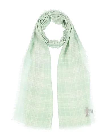 Light green Gauze Scarves and foulards