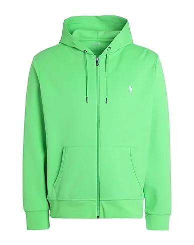 Light green Jersey Hooded sweatshirt