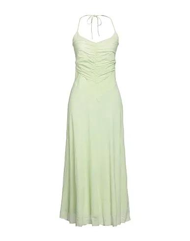Light green Jersey Midi dress