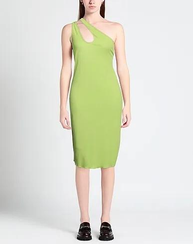 Light green Jersey Midi dress