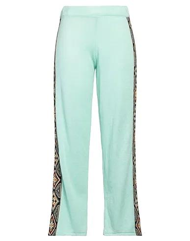 Light green Knitted Casual pants