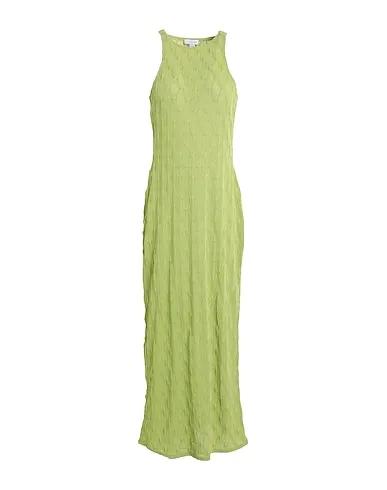 Light green Knitted Long dress