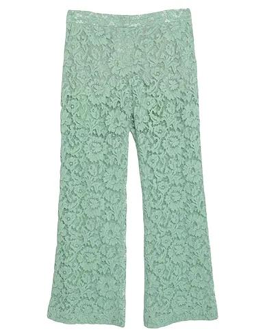 Light green Lace Casual pants