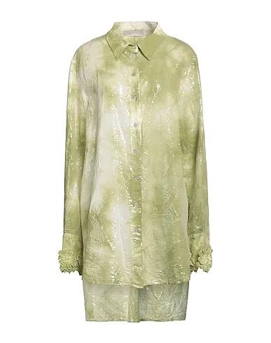 Light green Lace Lace shirts & blouses