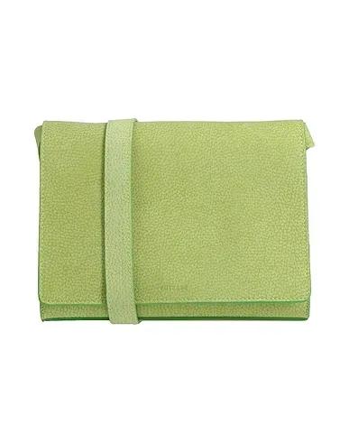 Light green Leather Cross-body bags