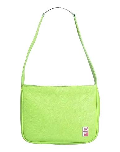 Light green Leather Shoulder bag