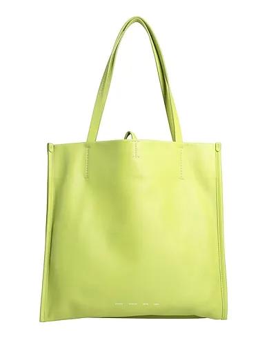 Light green Leather Shoulder bag