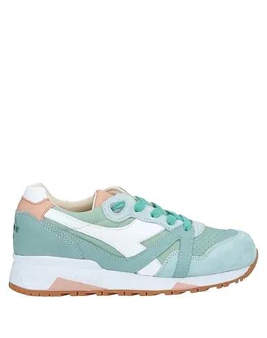 Light green Leather Sneakers