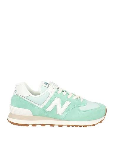 Light green Leather Sneakers