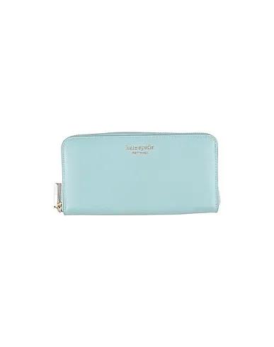 Light green Leather Wallet