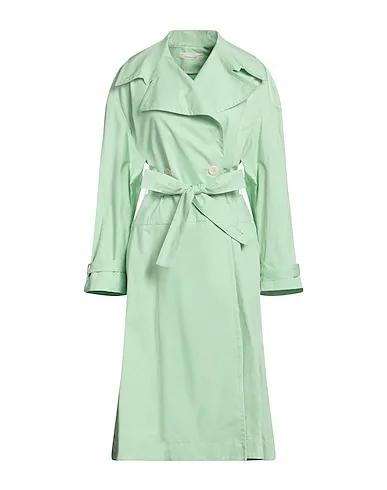 Light green Plain weave Double breasted pea coat