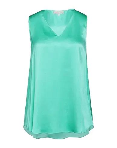 Light green Satin Top