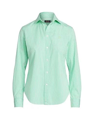 Light green Striped shirt CLASSIC FIT STRIPED COTTON SHIRT
