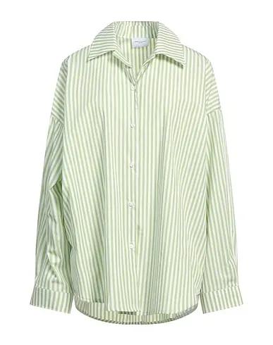 Light green Striped shirt