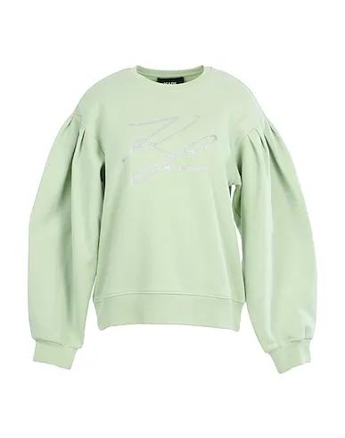 Light green Sweatshirt Puffy Sleeve Kl Sweatshirt