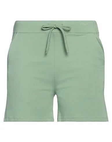 Light green Sweatshirt Shorts & Bermuda