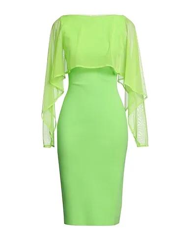 Light green Synthetic fabric Midi dress