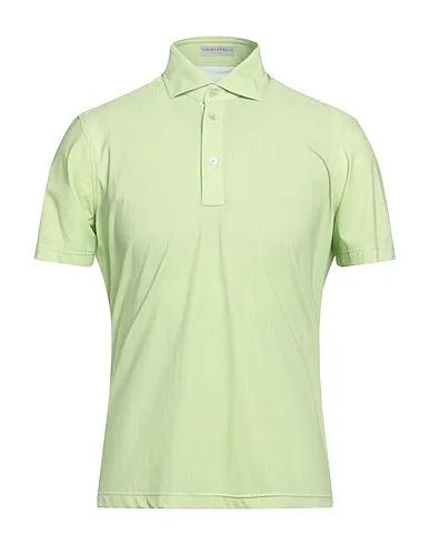 Light green Synthetic fabric Polo shirt