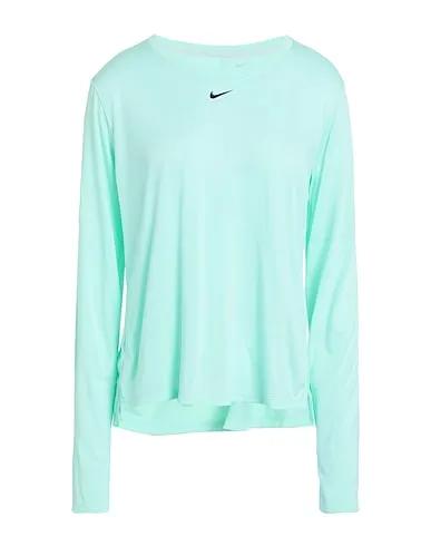 Light green T-shirt Nike Dri-FIT One Women's Standard Fit Long-Sleeve Top
