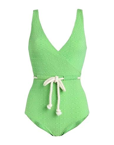 Light green Techno fabric One-piece swimsuits