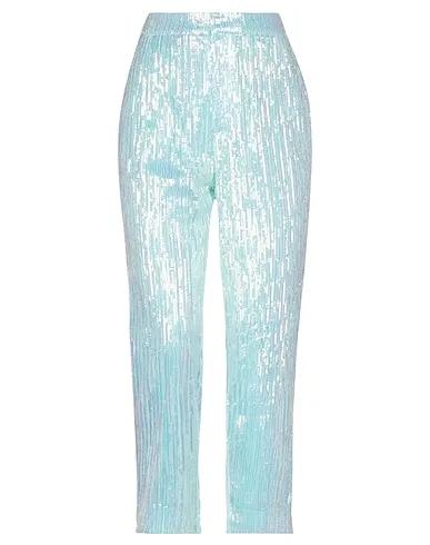 Light green Tulle Casual pants