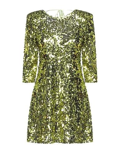 Light green Tulle Sequin dress
