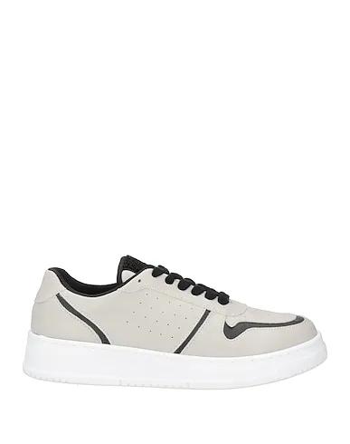 Light grey Bouclé Sneakers