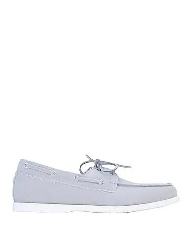 Light grey Canvas Loafers BARCA