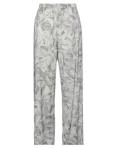 Light grey Chenille Casual pants