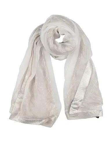 Light grey Chiffon Scarves and foulards
