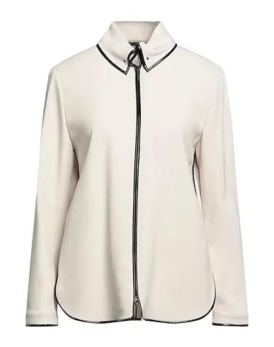 Light grey Crêpe Patterned shirts & blouses