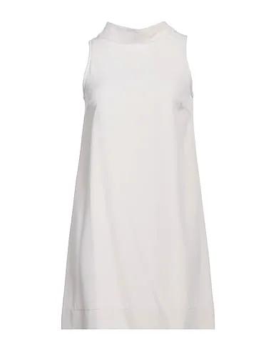 Light grey Crêpe Short dress