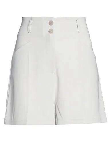 Light grey Crêpe Shorts & Bermuda