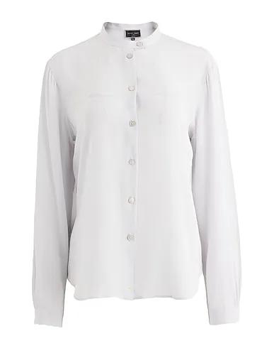Light grey Crêpe Silk shirts & blouses
