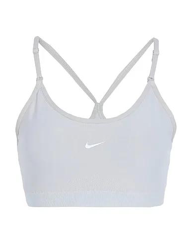 Light grey Crop top Nike Indy Seamless Women's Light-Support Padded Sports Bra