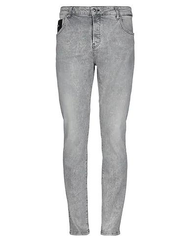 Light grey Denim Denim pants