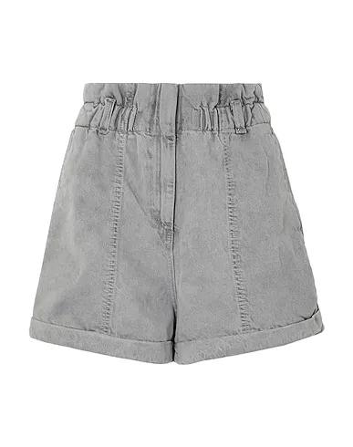 Light grey Denim Denim shorts