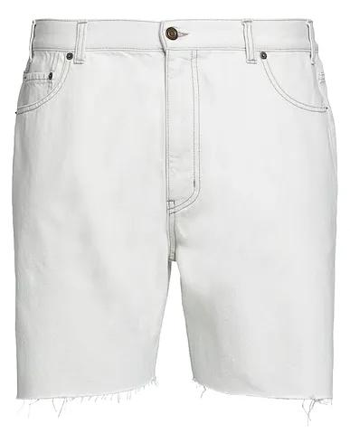 Light grey Denim Denim shorts