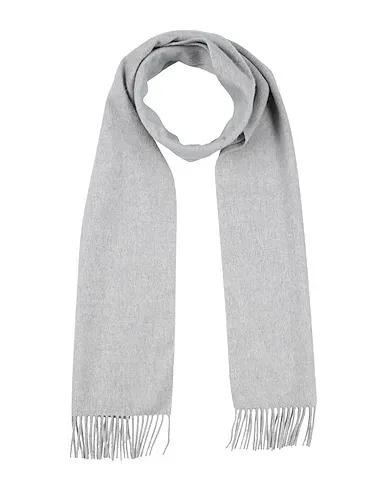 Light grey Flannel Scarves and foulards
