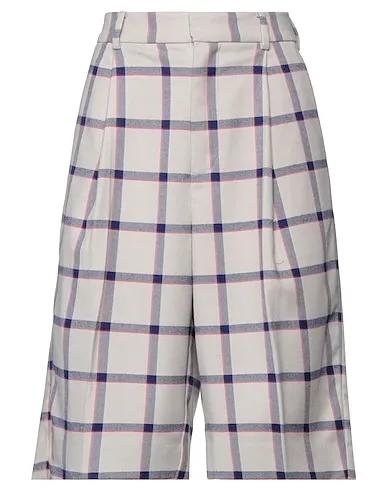 Light grey Flannel Shorts & Bermuda