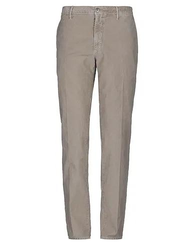 Light grey Gabardine Casual pants