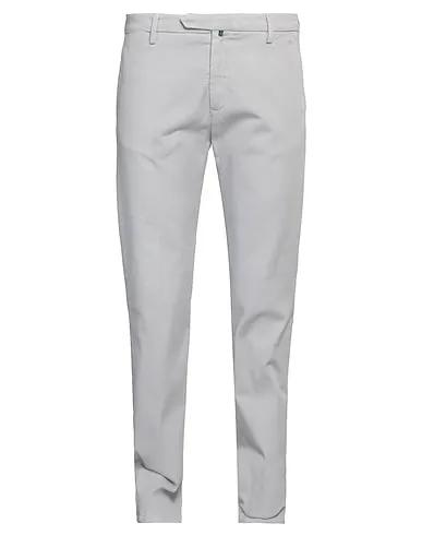 Light grey Gabardine Casual pants