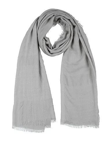 Light grey Gauze Scarves and foulards