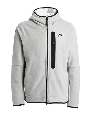 Light grey Hooded sweatshirt Nike Sportswear Tech Fleece Men's Full-Zip Winterized Hoodie