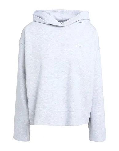 Light grey Hooded sweatshirt PREMIUM ESSENTIALS SHORT HOODIE
