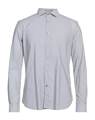 Light grey Jacquard Patterned shirt