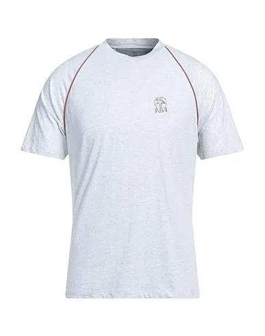 Light grey Jersey Basic T-shirt