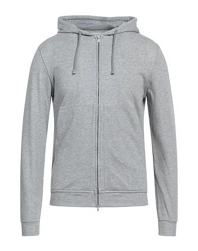 Light grey Jersey Hooded sweatshirt