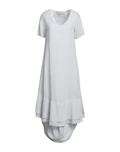 Light grey Jersey Midi dress