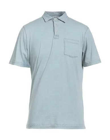 Light grey Jersey Polo shirt